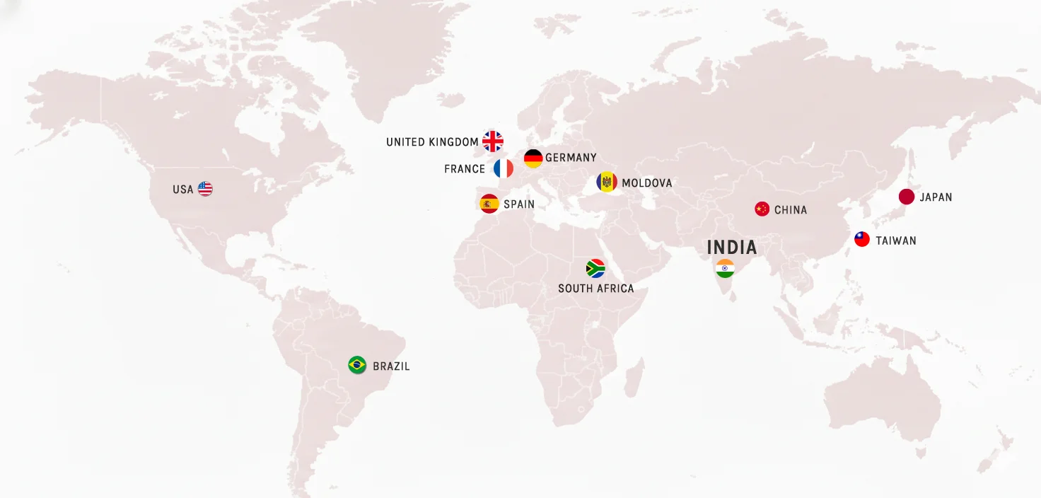 Global Supply Locations